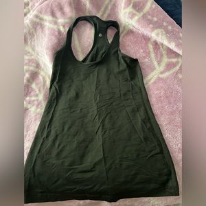 Green tank top lululemon